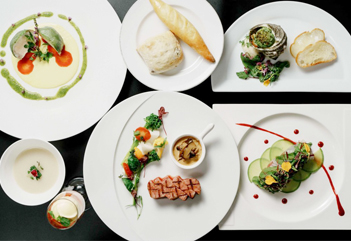 Restaurant dinner