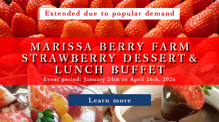 ストロベリーデザート＆ランチブッフェ